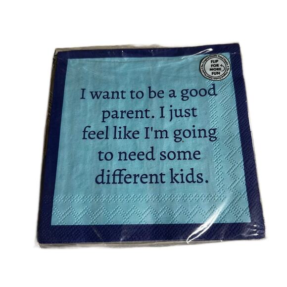 NWB Decorative FUN Party-Bar Mom Napkins-20 Count - Picture 1 of 2